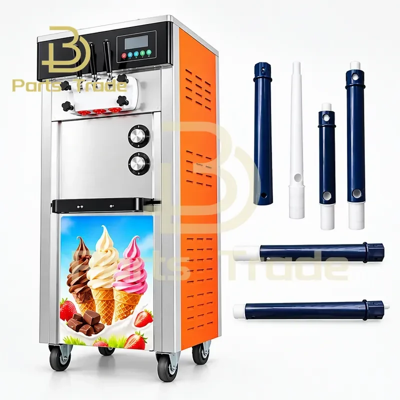 2pcs 17mm Diameter Aeration Tube Expansion Tube Replacement Part for BQL Soft Serve Ice Cream Maker