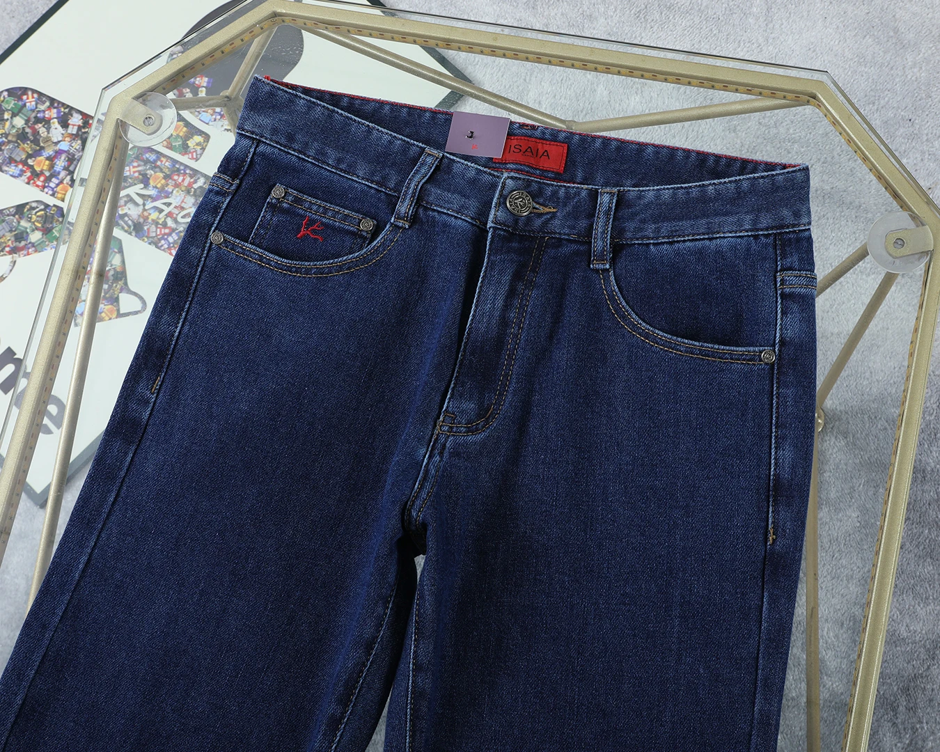 

BLLIYOSS BILLIONAIRE Jeans Thin Cotton Men 2025 Spring Summer New Casual Embroidery Comfortable Straight Big size 30-42 Pants