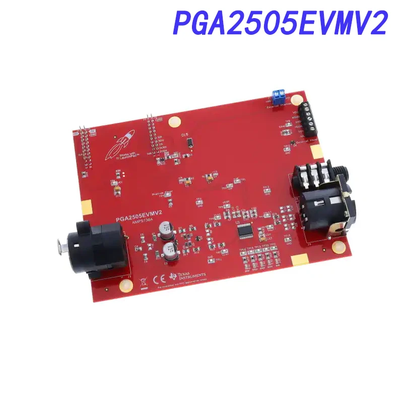 

PGA2505EVMV2 Amplifier IC Development Tools PGA2505 evaluation module digitally-controlled microphone preamplifier with USB inte