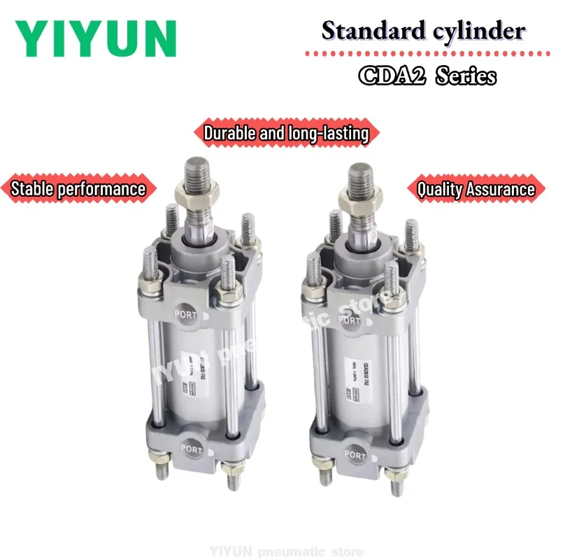 

CDA2B63/CDA2B80-25Z/-50-75-100-125-150-175-200-225-250-300-350-400-450-500-600-800-1000Z Стандартный цилиндр YIYUN CDA2B