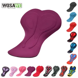 WOSAWE Breathable Cycling Women Underwear Shockproof Pad 5D Gel Cycling Shorts Cushion MTB Bike Bicycle Comfortable Underpant