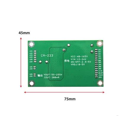 CA-233 Universal 32-60 inch LED LCD TV Backlight Constant Current Booster Board 55-255V Output Constant Current Board