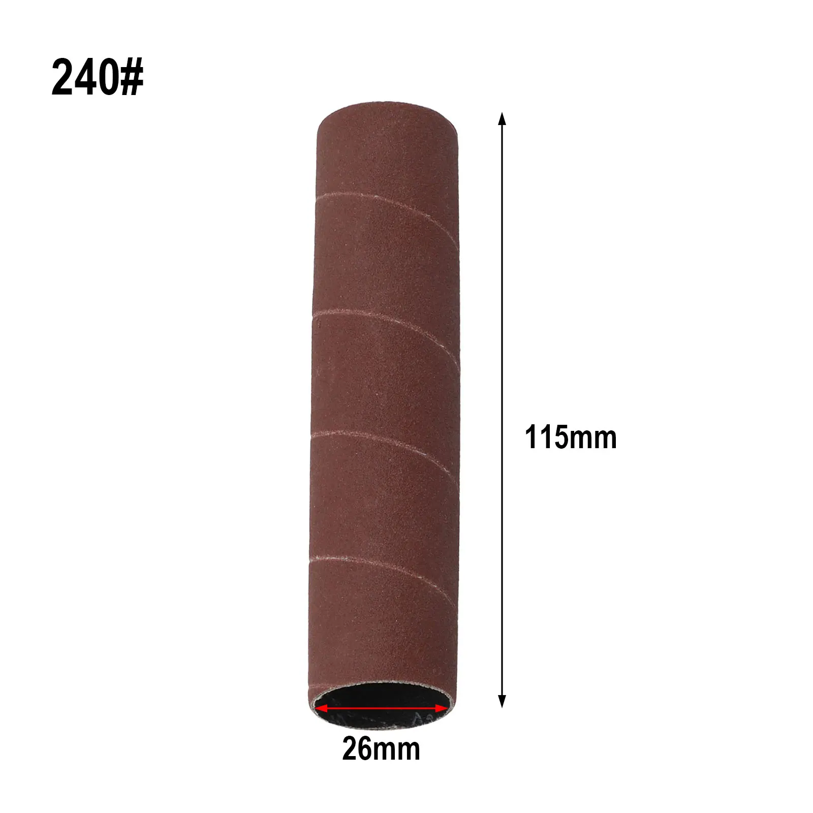 1pc Grits Spindle Sanding Sleeves For Oscillating Sander Sanding Belt Sandpaper Metal Woodworking Polishing Tool 80/120/240 Grit