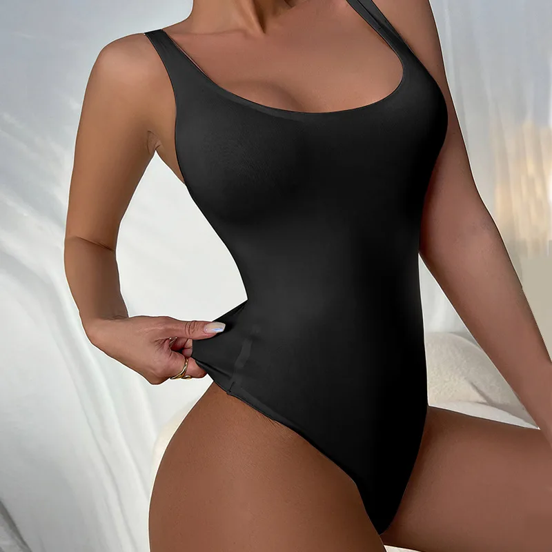 

T-shaped shape beautiful back bottoming one-piece body shaper body high elastic corset shape seamless abdomen underwear women