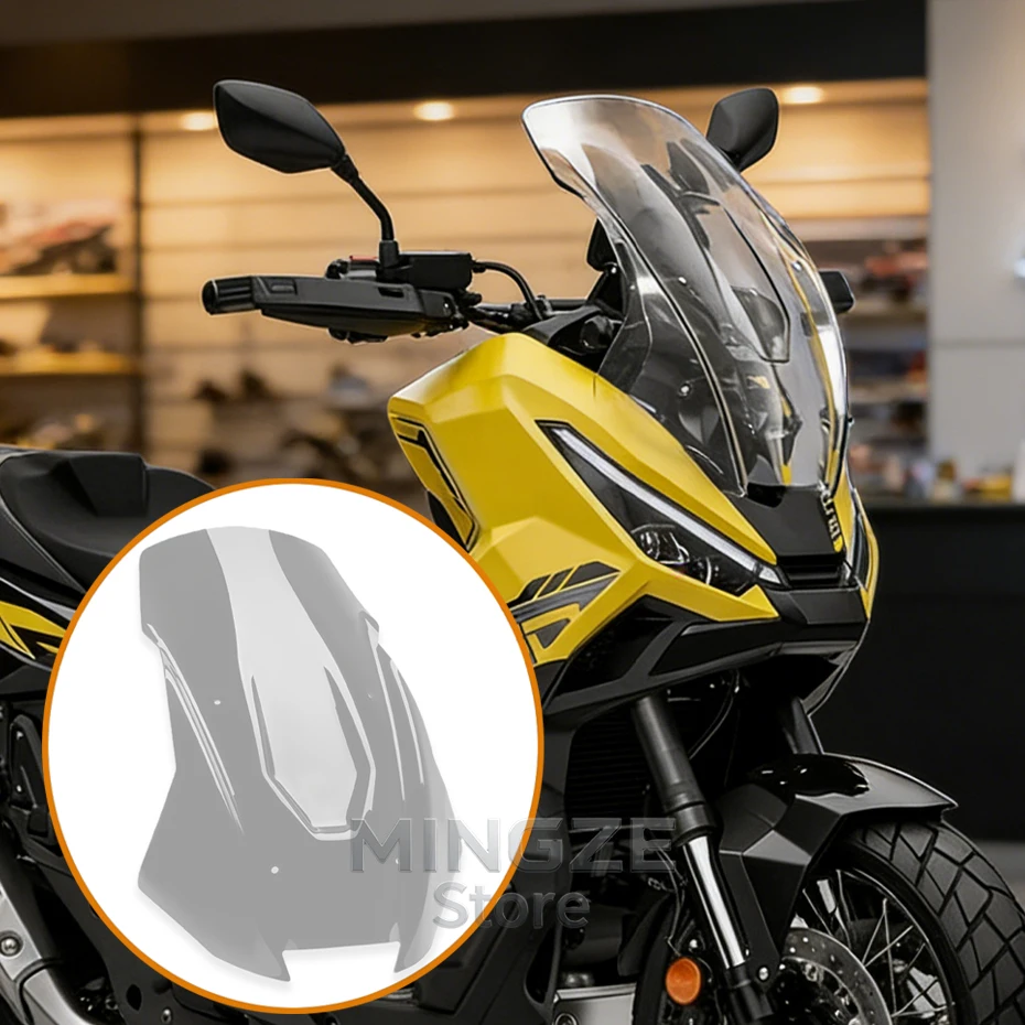 

For Honda XADV750 2021-2025 Motorcycle Windshield Windscreens Wind Deflectors Heighten Wind Shield Screen Protector Accessories
