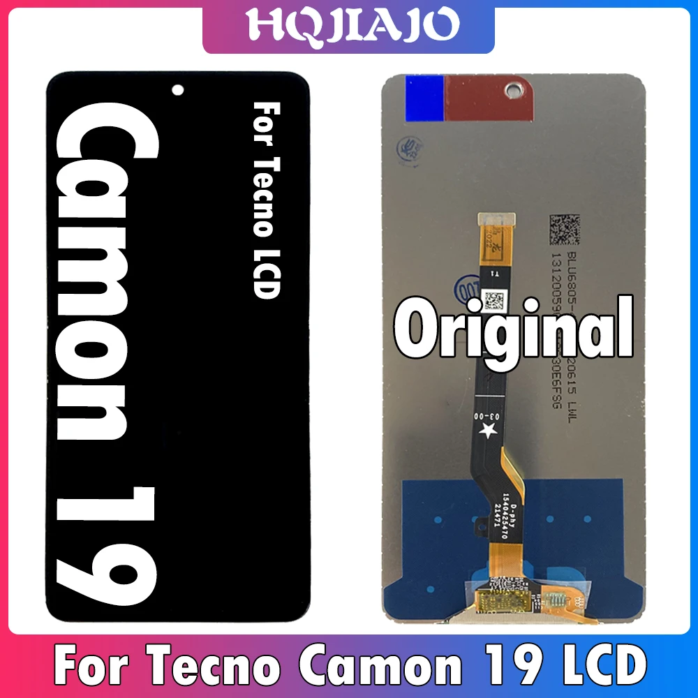 مراجعة وتحليل شاشة LCD 19 لجهاز Tecno Camon 19