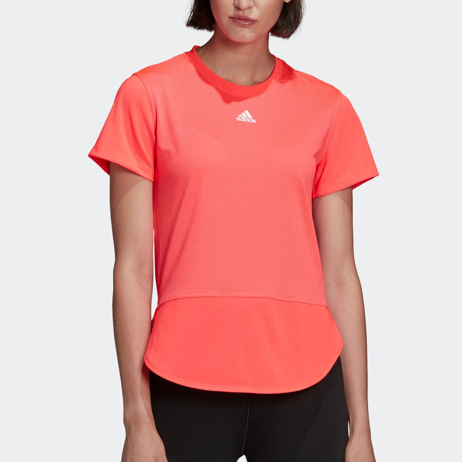

Adidas Official Genuine Women's Lightweight Breathable Short Sleeve T-Shirt GN7315