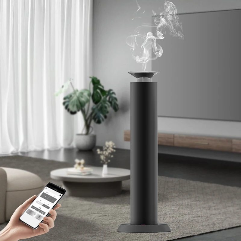 Smart Professional Tower Fragrance Oil Metal Machine Home Decor Luxury Hotel Scent Diffuser Aroma Diffusers Waterless Diffuser