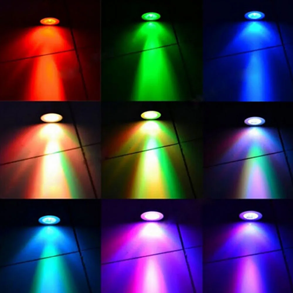 Imagem -05 - Led Rgb Spotlight Bulbs 5w Remote Control Home Decoration Color Holiday Rgb Lighting+remote Control Gu10 85265v