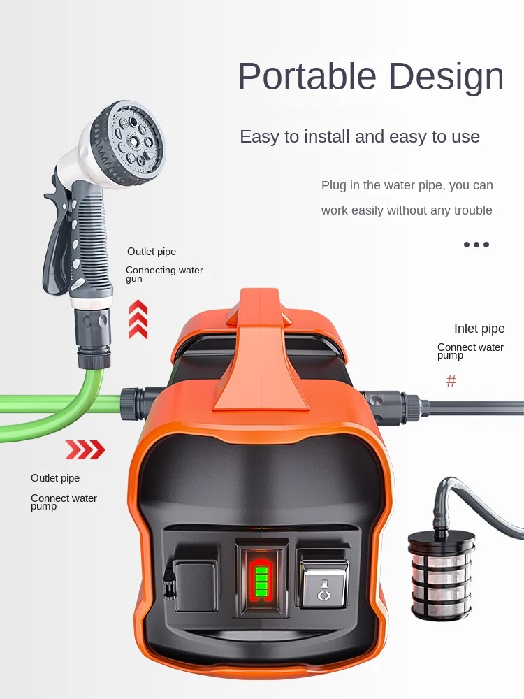 

TLL Watering Artifact Watering Machine Rechargeable Pump Irrigation Outdoor Watering