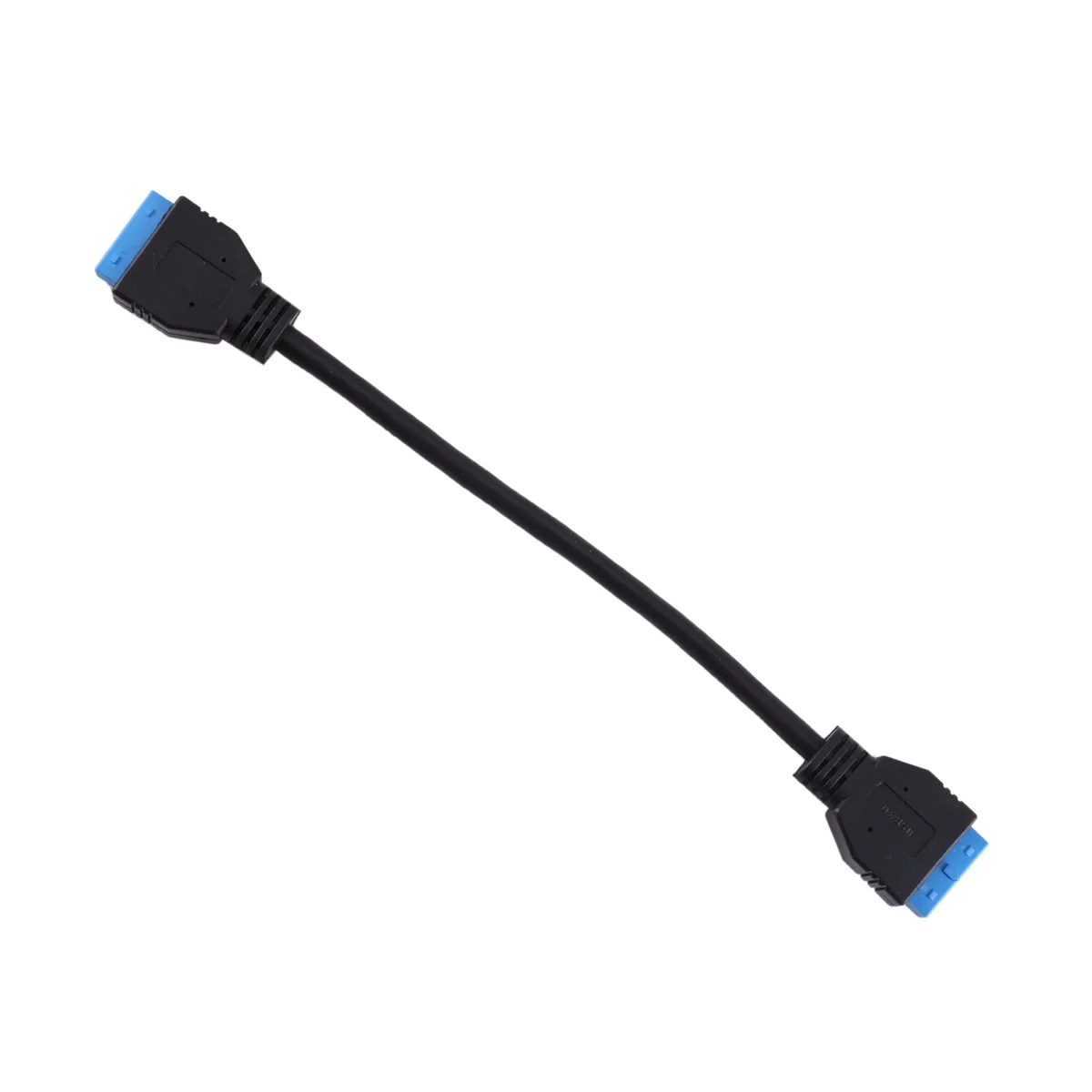 OUVU-USB 3.0 19PIN محور واحد إلى اثنين مع رقاقة وكابل وحدات تصميم USB 19PIN HUB اللوحة الأم 19PIN تمديد كابل 1 إلى 2