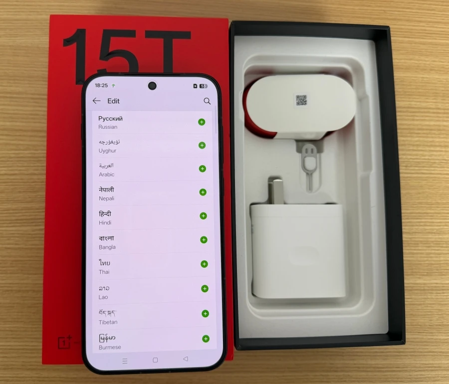 OnePlus 15T Unlocked Network Snapdragon 8 Elite Gen 5 Screen 6.32 Inch AMOLED 165HZ Battery 7500mAh 100W Supercharge 50MP