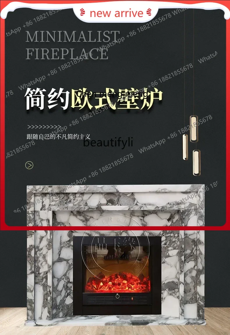 

SS ss7486 Marble fireplace French style, decorative cabinet, patterned stone carving large white stone fireplace sculpture