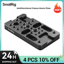 SmallRig Multifunctional Cheese Mount Plate Versatile Expansion Options ,Universal Mounting Plate Compatibility and Convenience