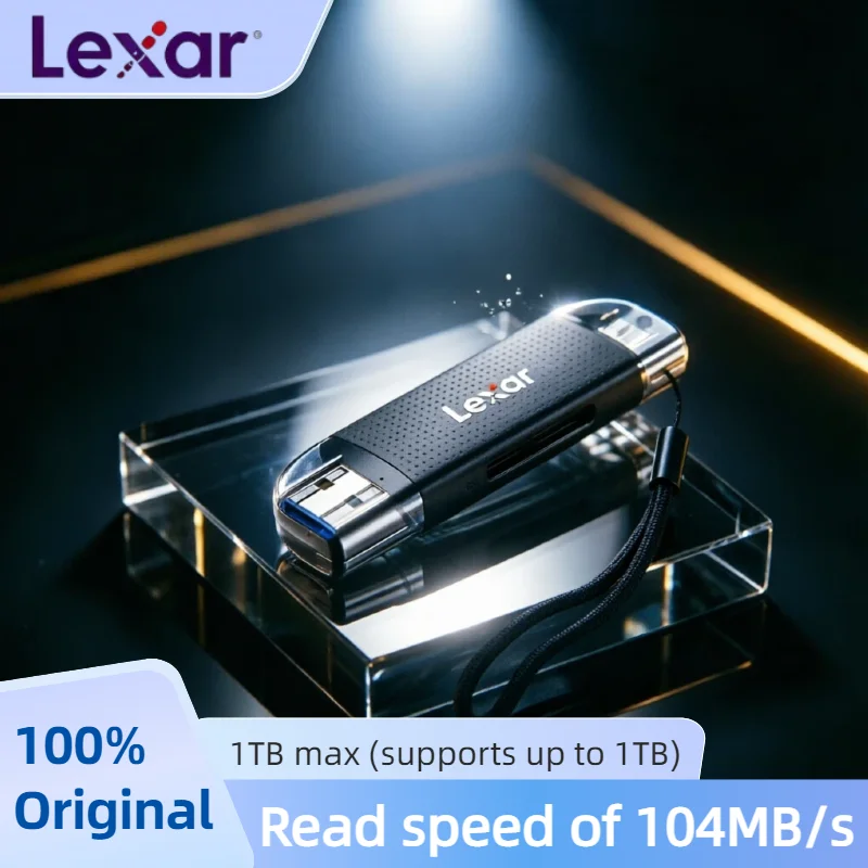 Upgraded Lexar Dual Slot Card Reader 205MB s USB3 2 USB A USB C SD Micro SD For Computer Phone Pro Max Speed Ultra Core New