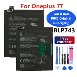 New 1+ 100% Original Phone Battery For OnePlus 7T One Plus 7T BLP743 3800mAh High Quality Phone Batteries Bateria + Tools