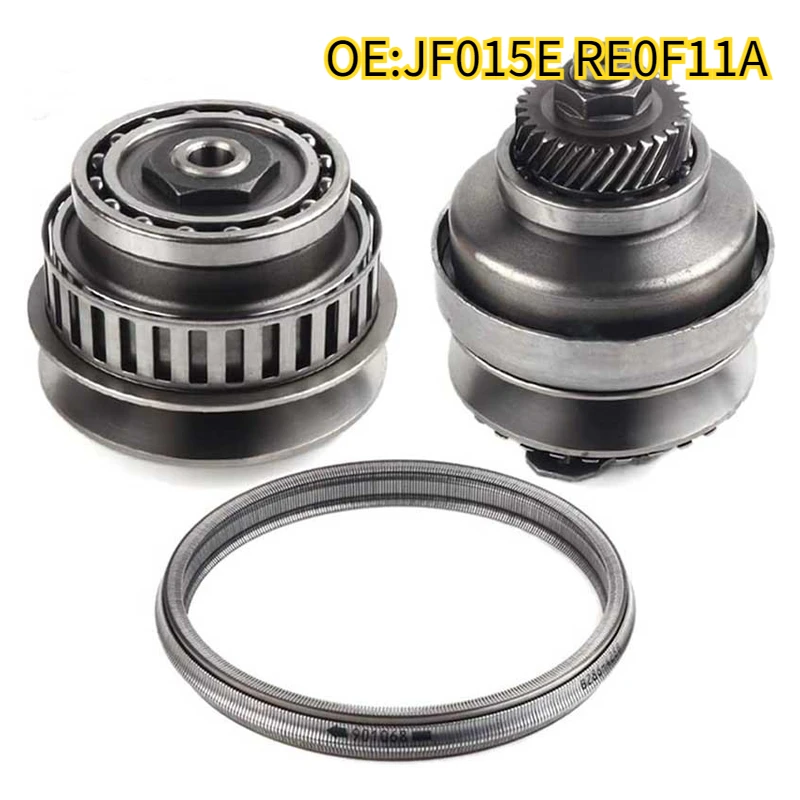 

High quality New For JF015E RE0F11A Nissan Suzuki CVT7 transmission pulley set with belt chain 901068 901072 set