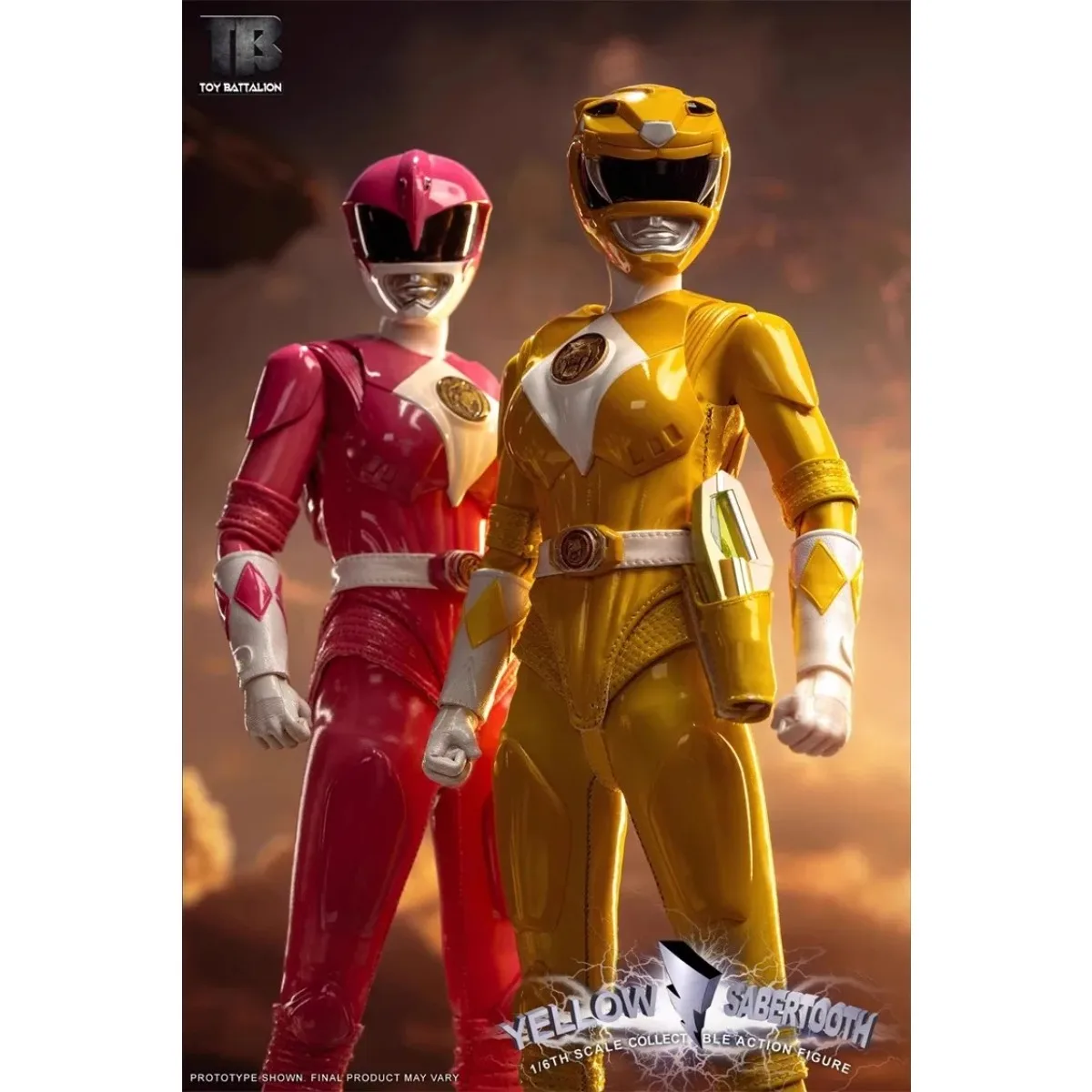 JUGUETES BATTALION 1/6 soldado TB016 guerrero del tigre amarillo TB017 dragón alado rosa guerrero figura de acción modelo de juguete en Stock