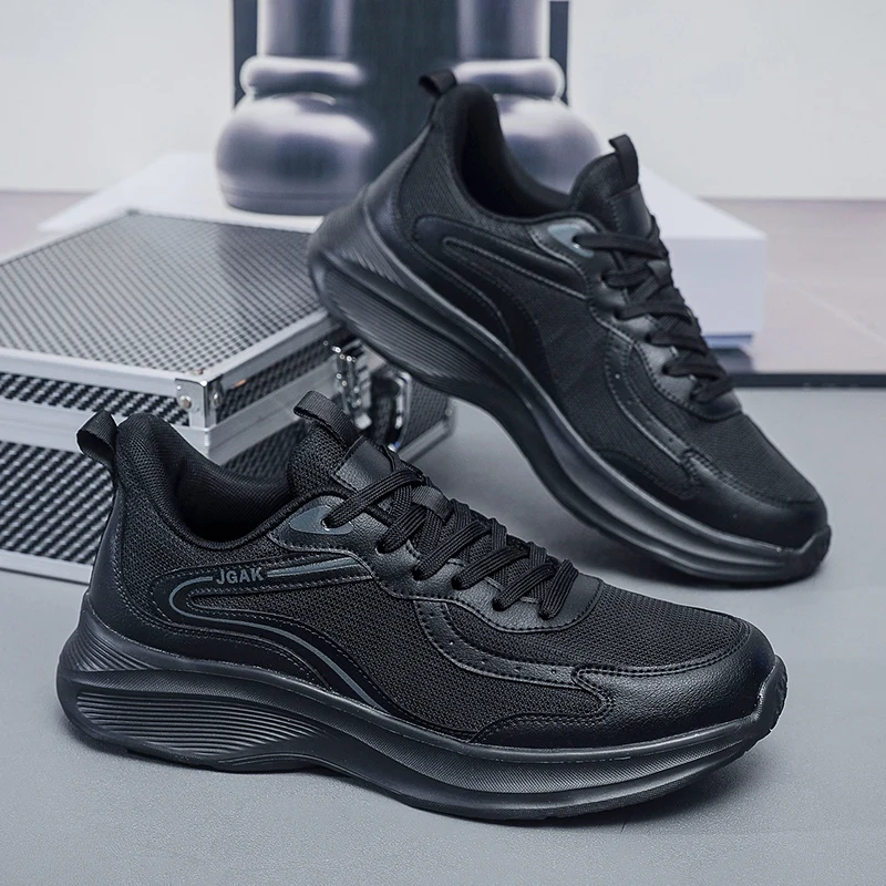 

Men Casual Sneakers Lightweight Sneakers White Outdoor Breathable Mesh Black Running Shoes Athletic Jogging Tennis Shoes Oversize50
