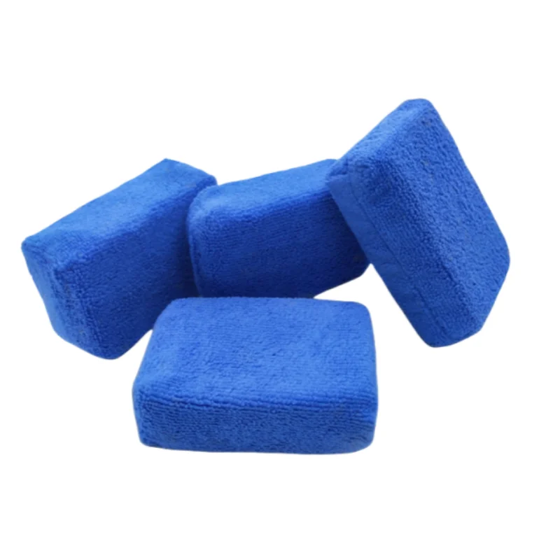 5-in-1 Microfiber Car Sponge (2/4/6 Pack) – Scratch-Free Wash & Wax, Super Absorbent for Detailing, Polishing, Drying