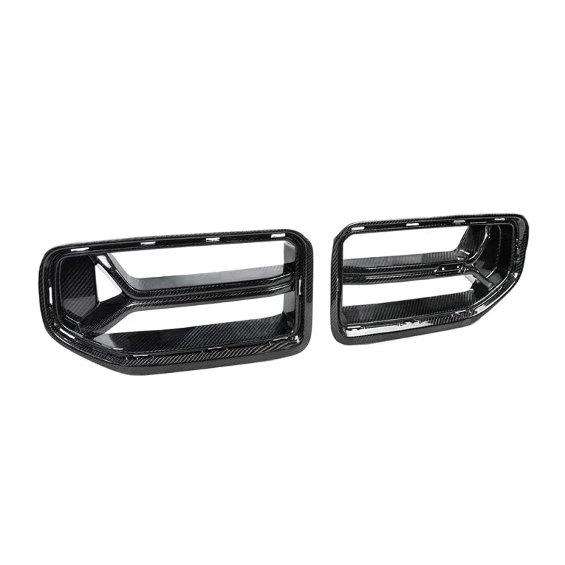 

CS Other Exterior AccessoriesDry Real Carbon Fiber Front Bumper Grille Air Vent Trims for M2 G87 2023-2024