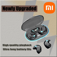 Xiaomi X55 Earphone Stereo Hidden Headsets with Mic HD Call Waterproof Sleeping Earbuds Wireless Mini Headphones TWS Bluetooth