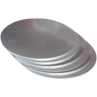 1Pcs 1060 Aluminum Circular Sheet Disc Aluminum Round Plate Round Disk Dia 50mm - 400mm Thickness 0.5 - 6mm Customize Laser Cut