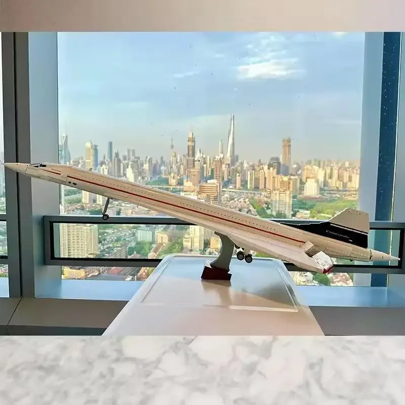 

10318 Concorde Airbus строительные блоки технические 105 см модель самолета кирпич развивающие игрушки для детей рождественские подарки