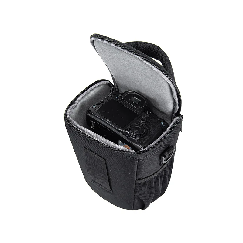 Travel Portable Camera Shoulder Crossbody Bag, Soft Shockproof Inner Case ,Lightweight Camera Protective Liner Bag