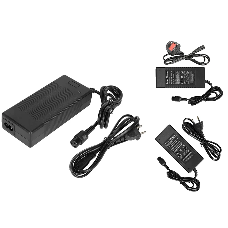 Cargador de patinete eléctrico de 42V y 2A, adaptador de corriente de batería para accesorios de patinete eléctrico Xiaomi M365