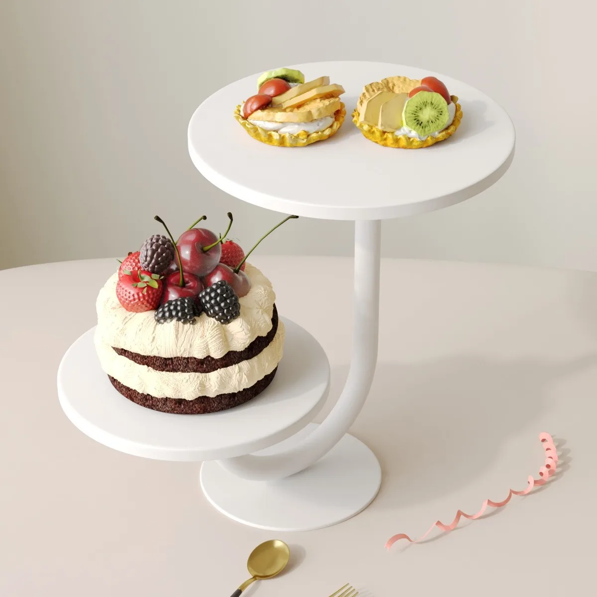 

Dessert Shop Metal Cake Rack Dessert Display Tray Home Decoration Party Reception Wedding Creative Cake Rack