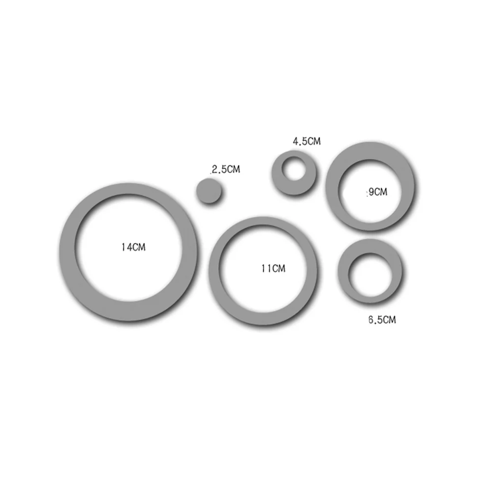 

DIY Wall Stickers Removable Round Dots Circles Acrylic 3D Wall Decal Art for Living Room Bedroom Bathroom Background Black