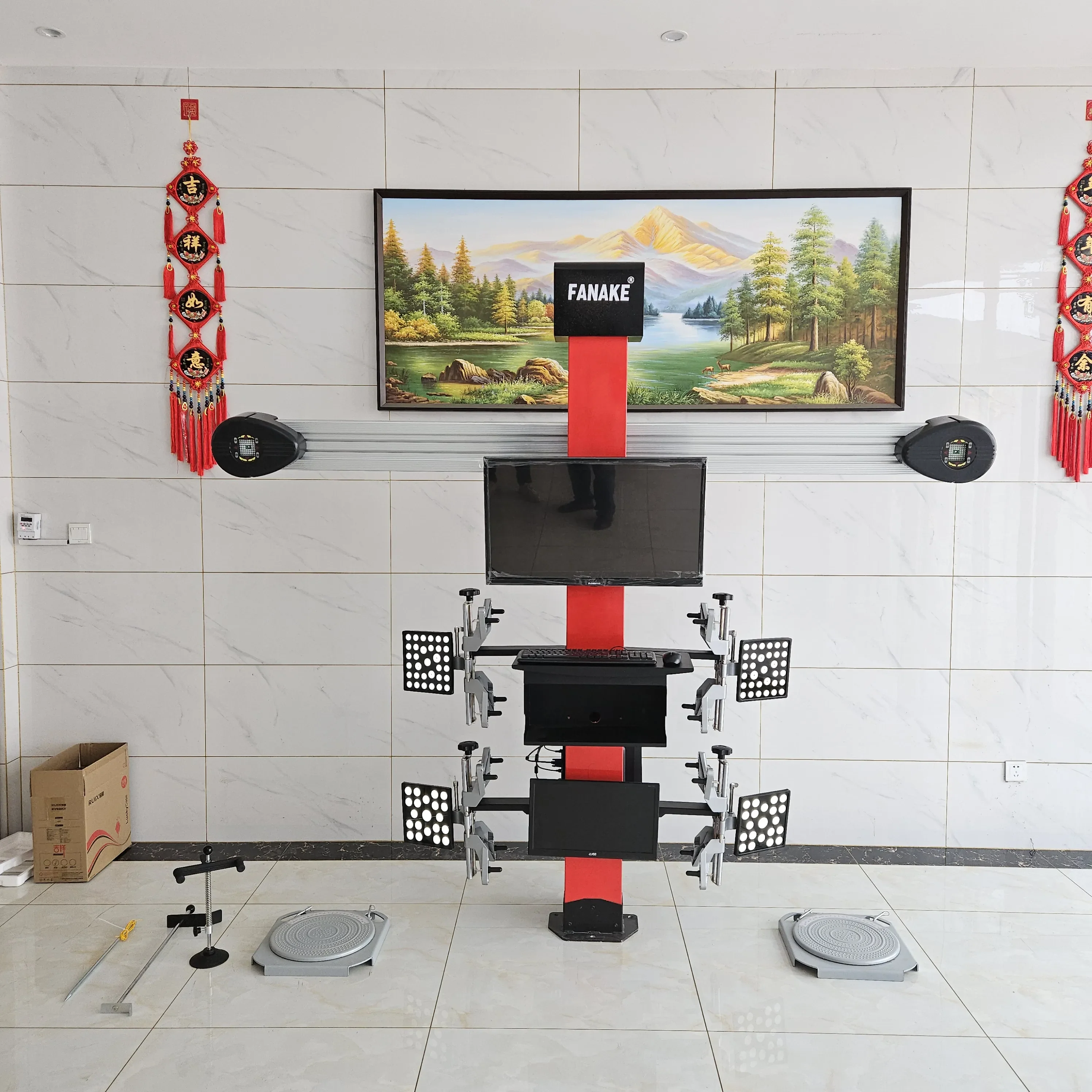 Popular 3D Wheel Alignment Device Adjustable Car Steering Wheel Equipment