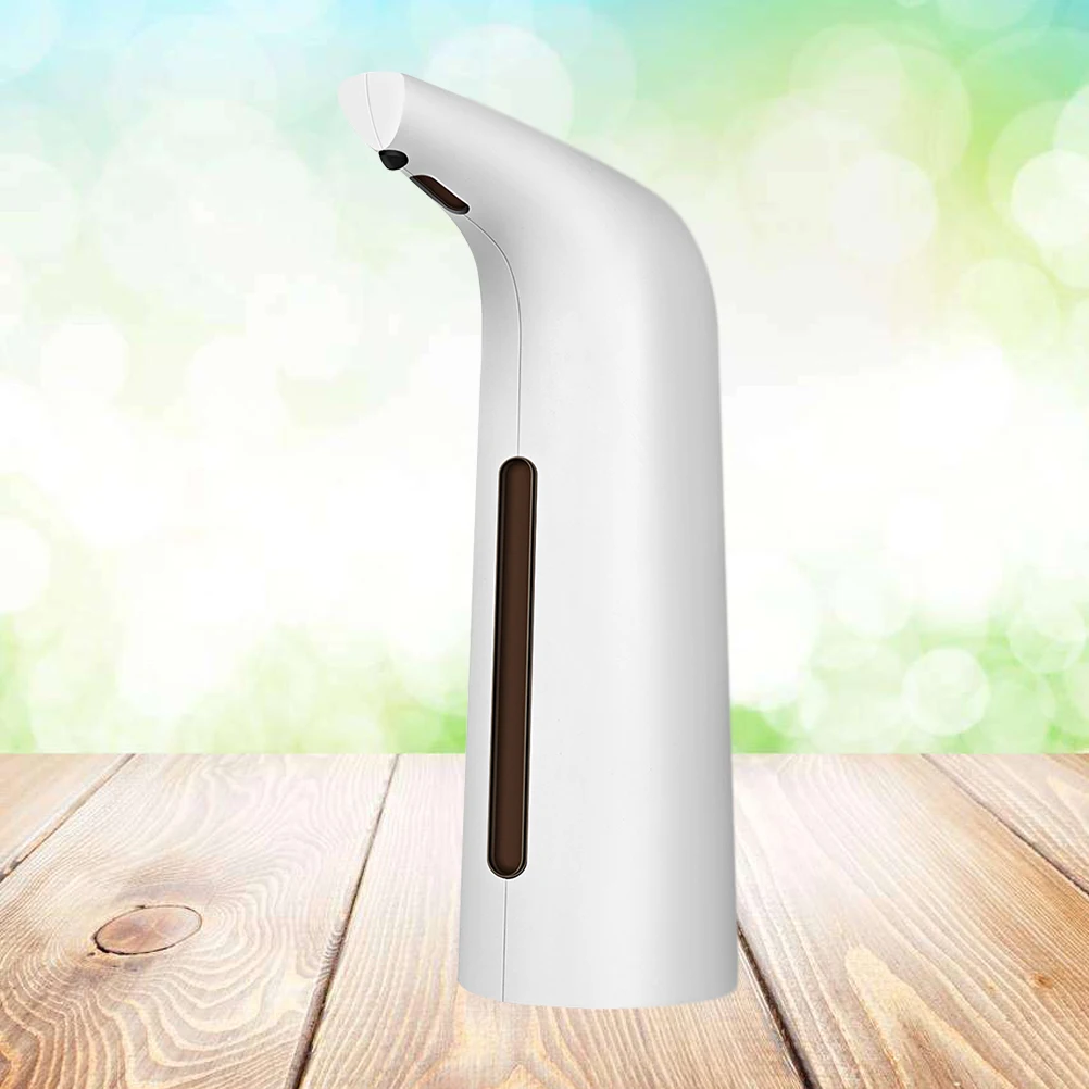 

White Touchless Soap Dispenser Sensor ABS Automatic Liquid Soap Dispenser Hand Free for Kitchen Bathroom Rechargeable