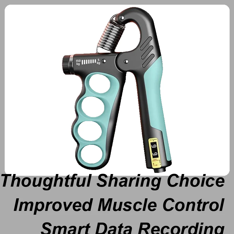 

Grip Trainer Adjustable Grip Strengthener Tool Ergonomic Handle Smart Counting Muscle Building Tool For Commuting School Home
