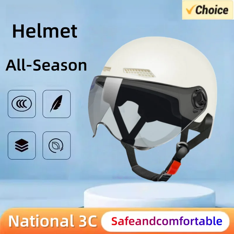 Casco de equitación para adultos, casco transpirable con certificación 3C, adecuado para bicicletas eléctricas, cascos para desplazamientos en bicicleta de montaña