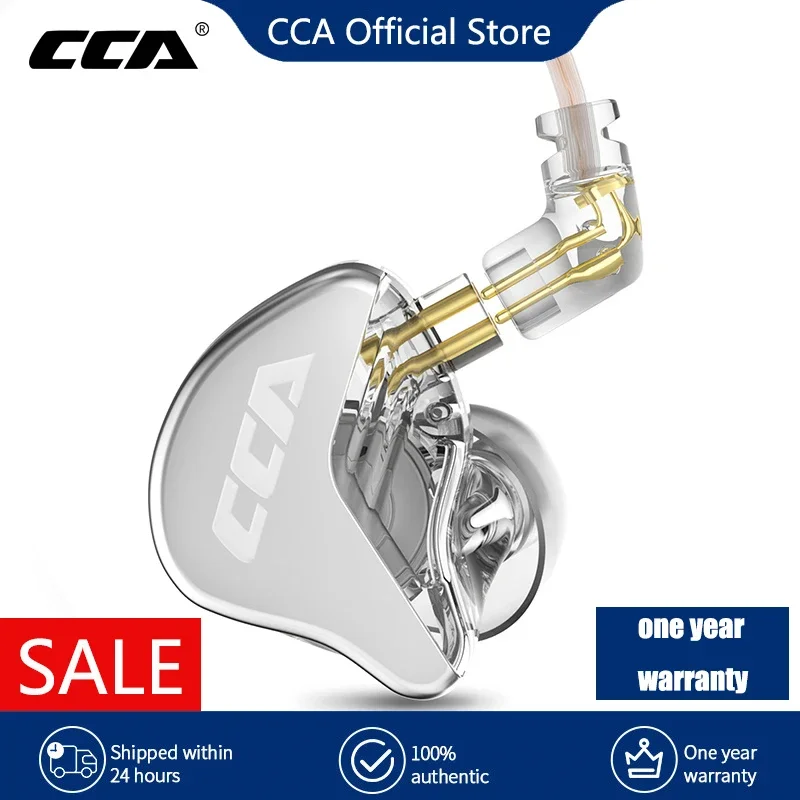 CCA CRA HiFi In Ear Fones de ouvido com fio Cancelamento de ruído Esporte Monitor de jogos Fones de ouvido KZ ZEX Pro NRA CA4