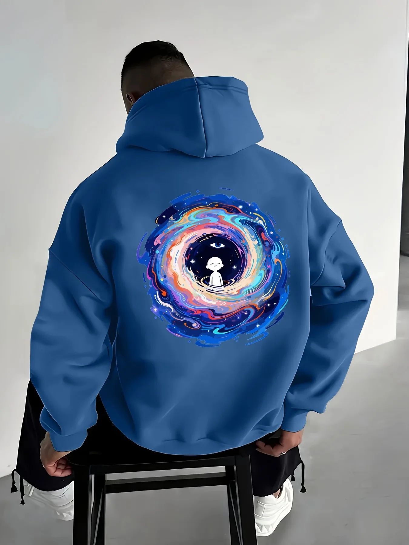 2026 Printed Hooded Men Women Hoodies Plus Size Fashion Sweatshirt Harajuku Long Sleeve Unisex Streetwear Tops