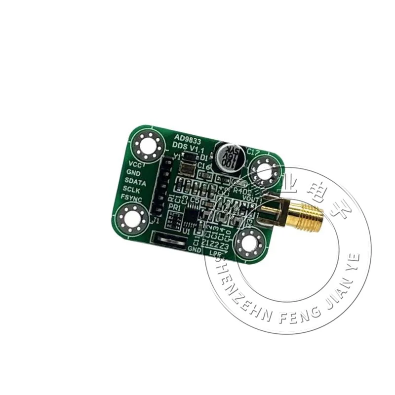 NEW AD9833 high-speed DDS module provides test program sine wave/square wave/triangular wave signal generator 1-5