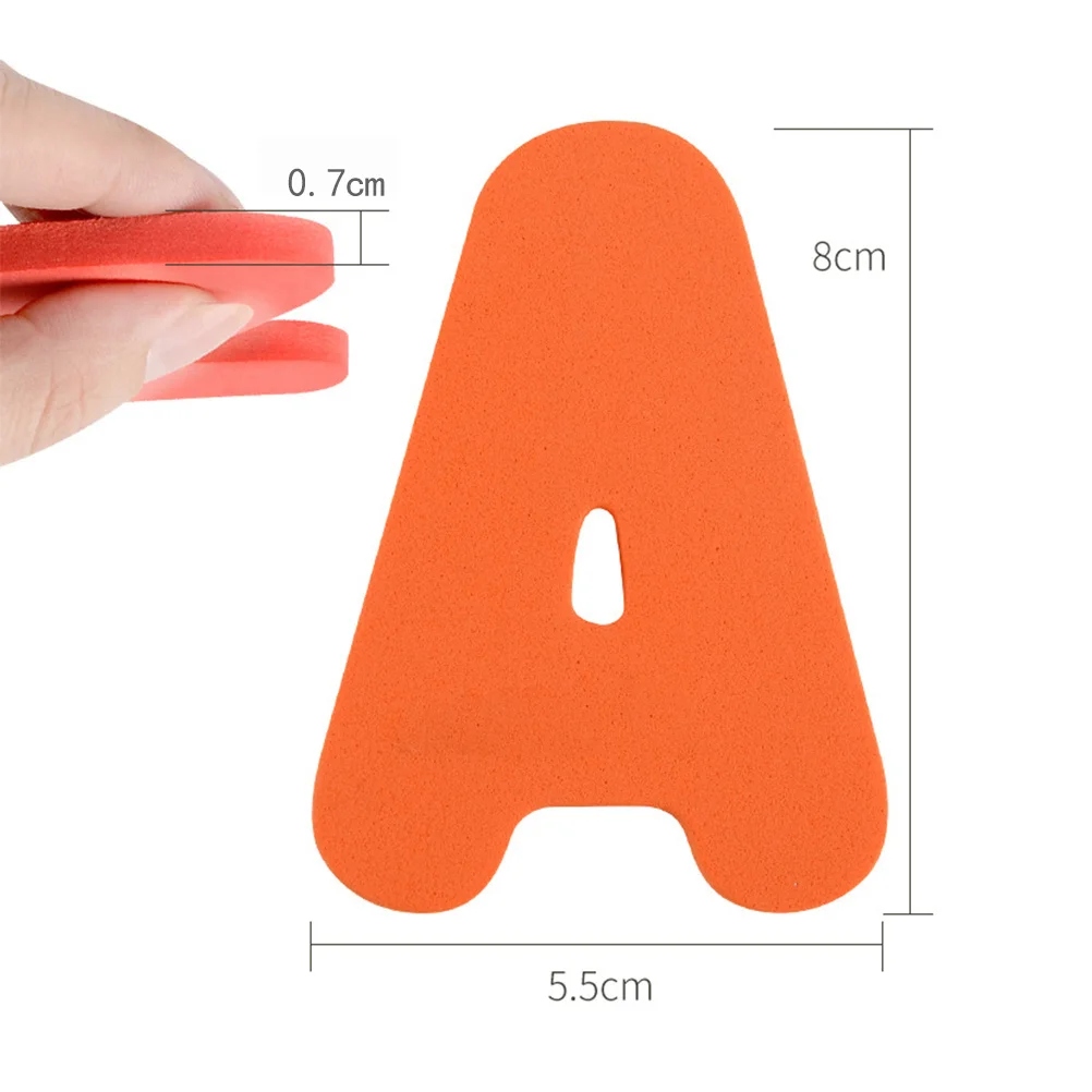 2Sets Toddler Early Education Alphabet Stickers Colorful Patterns Safe High Quality Absorbent Bath Time Fun Baby Alphabet Toys