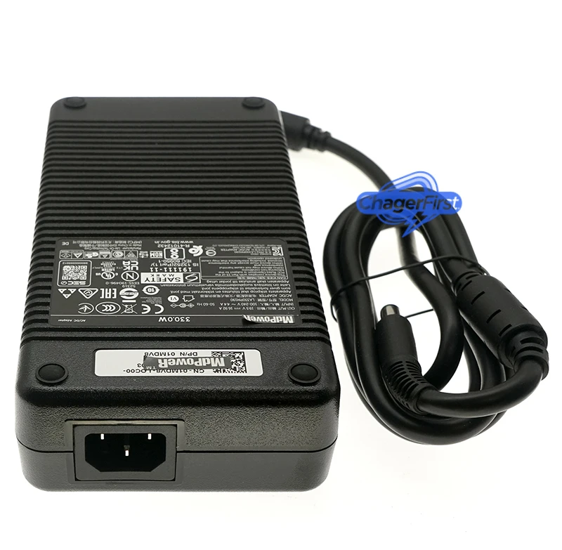 Genuine LA330PM190 19.5V 16.9A 330W AC Adapter for Dell Alienware M17X R4 R5 R3 17 R1 M18 X51 M15 - ADP-330AB D DA330PM111