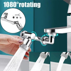 Copper Alloy 1080 ° Rotation Faucet Aerator Extender Anti Splash Filter Faucets Bubbler ZZLE Kitchen Saving Water Sprayer