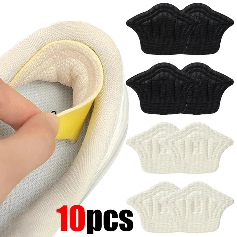 Palmilhas Patch Heel Pads para Sport Shoe, Tamanho Ajustável, Almofada para os Pés, Almofada para Alívio da Dor, Inserir Palmilha, Protetor de Salto Adesivo, 2 Pcs, 16Pcs