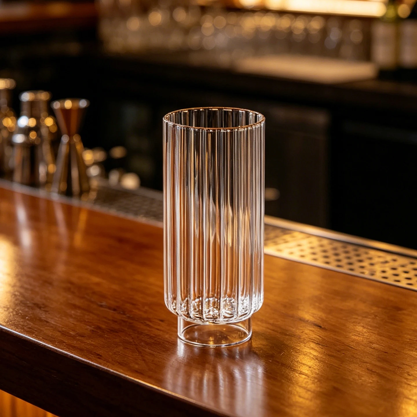 Inmeet Collins Glass/Cocktail Glass/Barware/Juice Cup/High Borosilicate Glass Cup/Long Drink Cocktail Glass