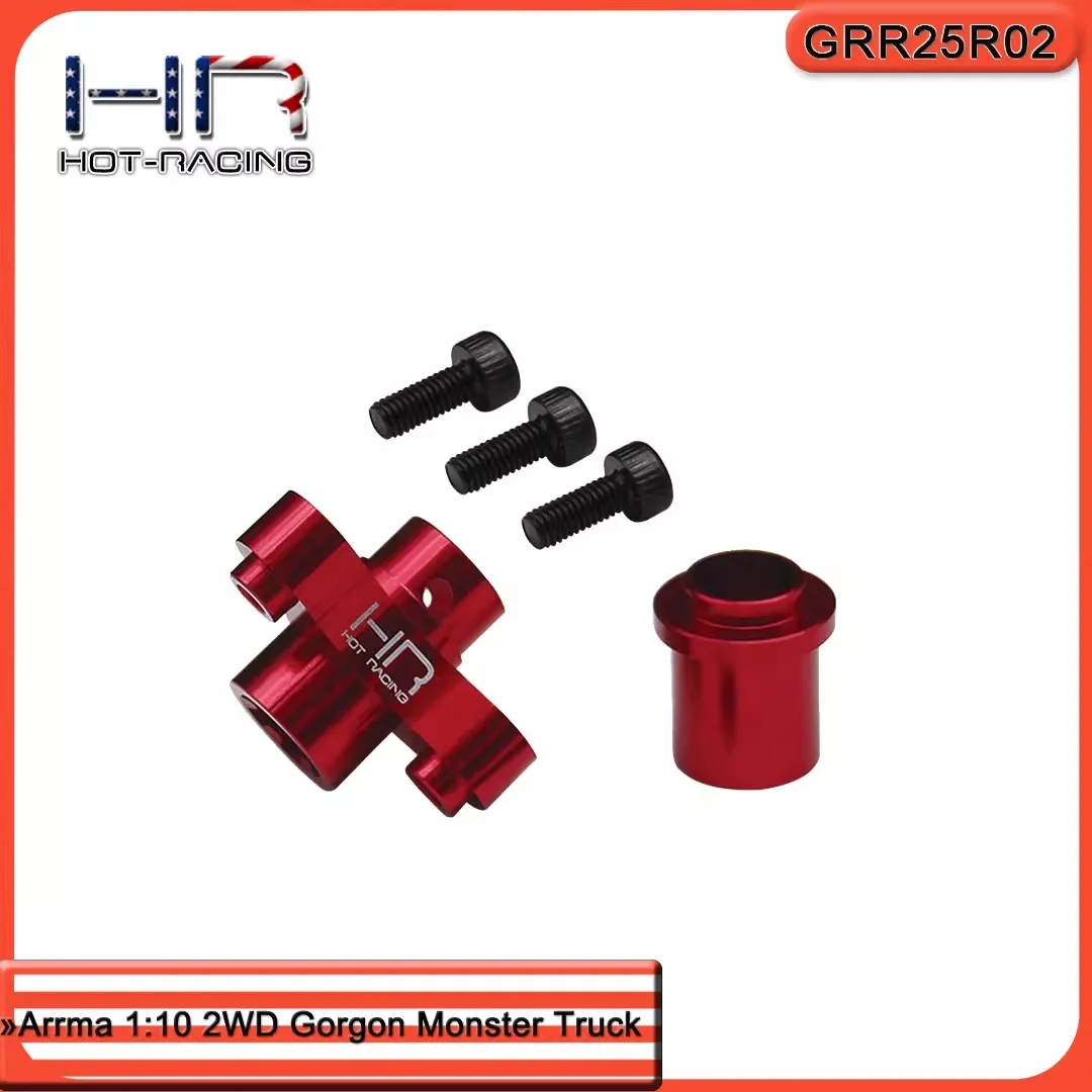 HR upgrade ARRMA 1:10 2WD GorgonMonsterTruck aluminum alloy main tooth straight shaft