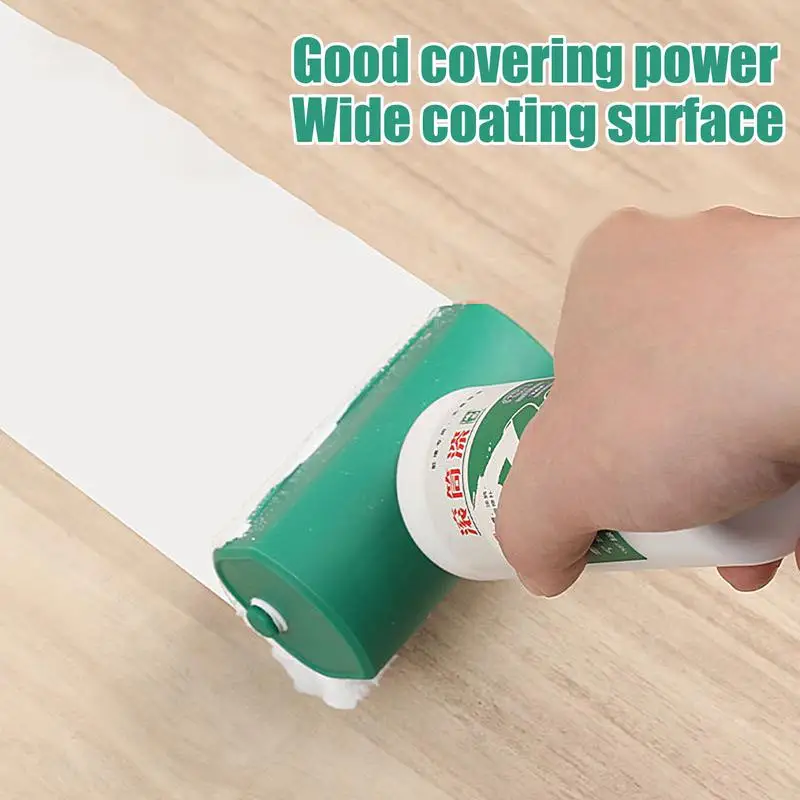 

Wall Repair Rolling Brush Water-Based Wall Paint Roller Strong Coverage Household Renovation Solution Portable Wall Repair Tool