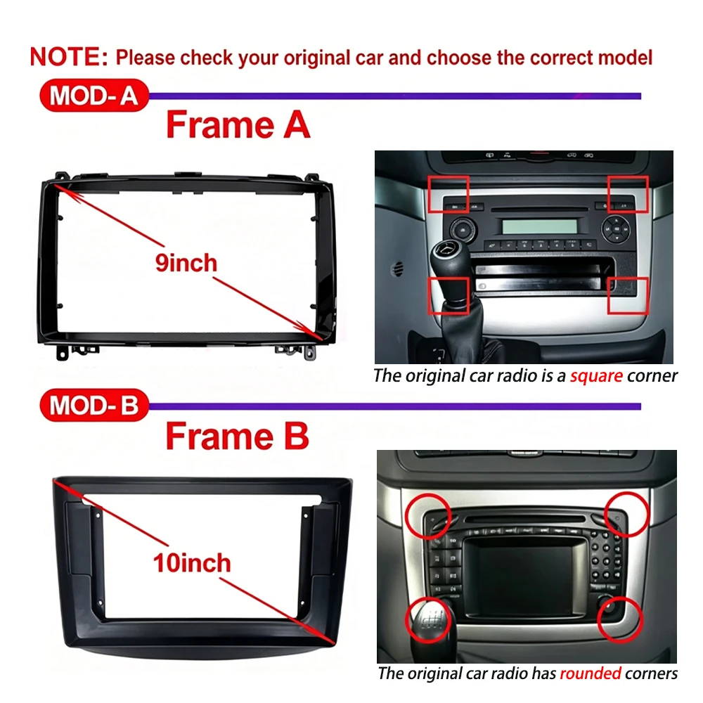 Car-Radio-For-Mercedes-Benz-Vito-2-W639-Viano-2-W639-2003-2005---2015-Carplay-Android-Auto-Video-GPS-Navigation-Stereo-Player