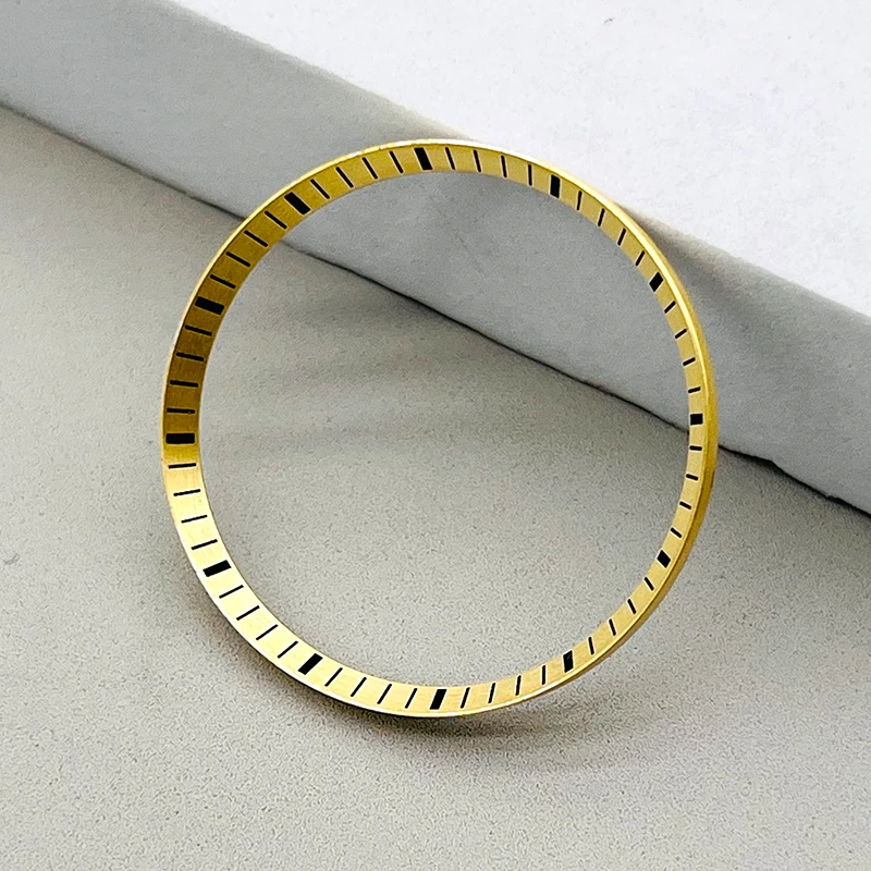 Mod 30.5mm Copper Watch Chapter Rings Inside Diameter 27.5mm Fits Seiko SRPD SKX007 SKX009 NH36 NH35 Watch Repair Parts