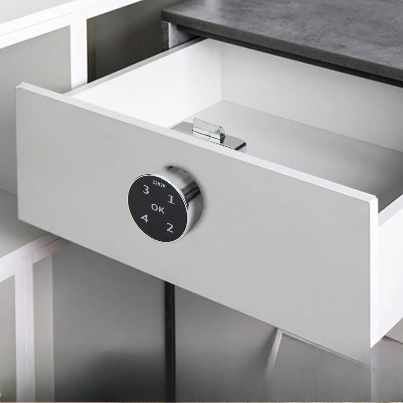 

Keyless Touch Keypad Digital Password Cabinet Drawer Lock for Letter Box/file Cabinet/wardrobe Door Built-in Lithium Battery