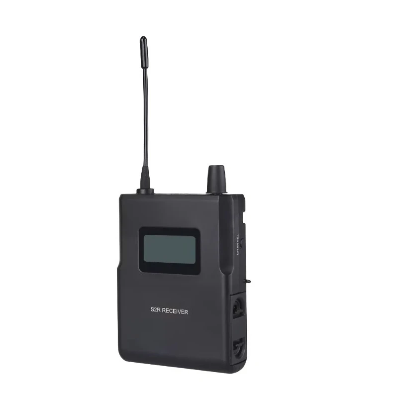 

S2 Wireless Personal In-Ear Mon-itor System 863-865/670-680/526-535/561-568MHz UHF Receiver Cardioid Earphone Metal